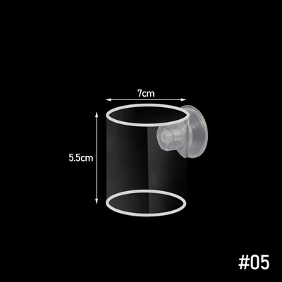 Iseujuv fikseeritud punktiga söötja ümmargune ruut akvaariumi söötmisringi karpkala tiku söötjatele