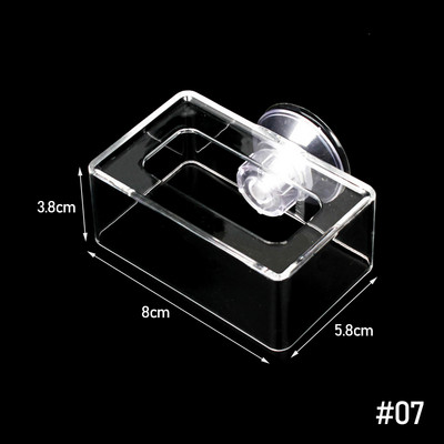 Iseujuv fikseeritud punktiga söötja ümmargune ruut akvaariumi söötmisringi karpkala tiku söötjatele