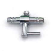 1 tk 4 mm akvaariumi paagi õhujaoturi õhupumba õhuvoolu toru torujuhtme roostevabast terasest juhtklapi õhupumba tarvikud