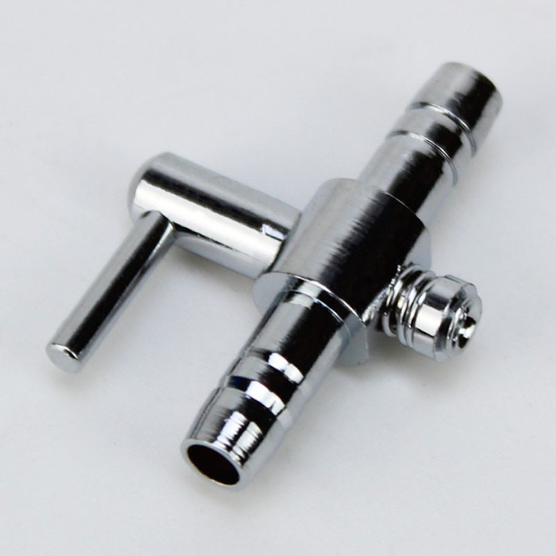 1 vnt 4 mm akvariumo bako oro skirstytuvo oro siurblio oro srauto vamzdžio vamzdžių linija nerūdijančio plieno valdymo vožtuvas oro siurblio priedai