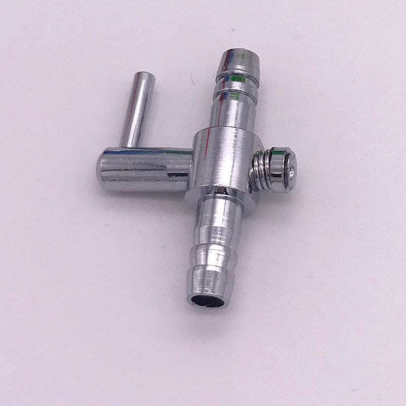 1 vnt 4 mm akvariumo bako oro skirstytuvo oro siurblio oro srauto vamzdžio vamzdžių linija nerūdijančio plieno valdymo vožtuvas oro siurblio priedai