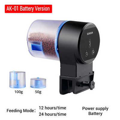 sunsun Automatic Feeder Aquarium Goldfish Smart Timing Auto Fish Feeder Timer Hranjenje hranom 8/12/24 sata Timer Feeding
