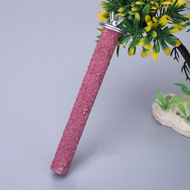 Jucării colorate de mestecat de păsări pentru animale de companie, cușcă bibani, platformă, jucărie pentru păsări, slefuire labe, curățare pentru jucării, mușcături de papagal, consumabile pentru animale de companie