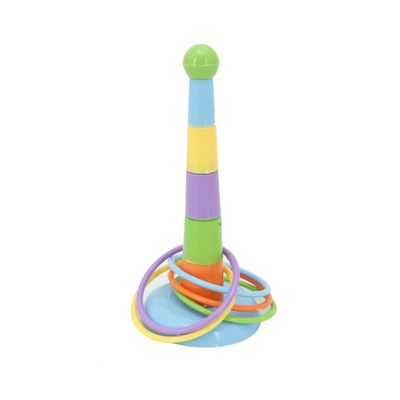 Αστεία Mini Ferrule Toy for Parrot Intelligence Developmental Game Colorful Rings Εκπαίδευση δραστηριότητας για τα πουλιά Toy Drop Shipping