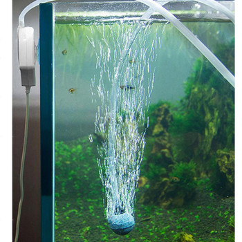 Мини въздушна помпа Hang Sucker Tank Table Increase Oxygen Pump Mute Low Sound Air Compressor Bubble Stone Bubble for Aquarium