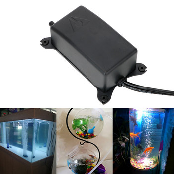 NICEYARD EU/US Plug Кислородна помпа за аквариум Енергоспестяваща въздушна помпа за аквариум Безшумна противоплъзгаща 2 W помпа за увеличаване на кислорода