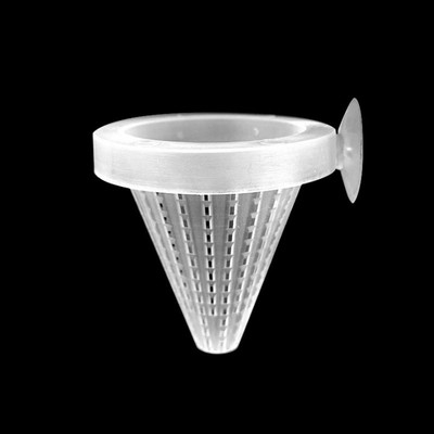 1 tk plastikust sööturikomplekt koos iminapaga akvaariumi punase ussi söötmiseks akvaariumi koonuse jaoks.