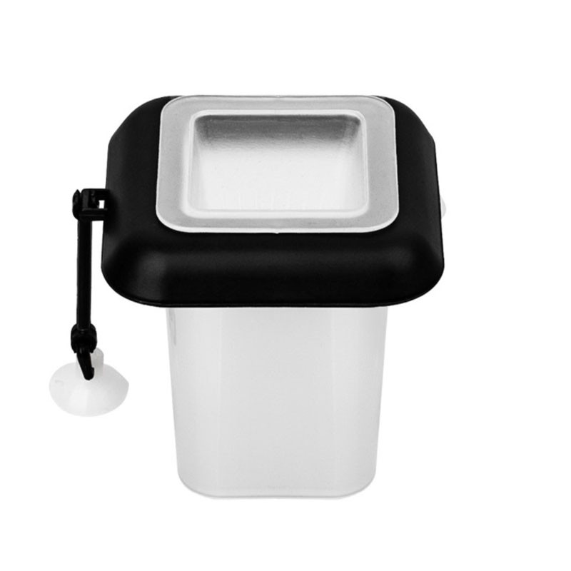 1 tk plastikust sööturikomplekt koos iminapaga akvaariumi punase ussi söötmiseks akvaariumi koonuse jaoks.