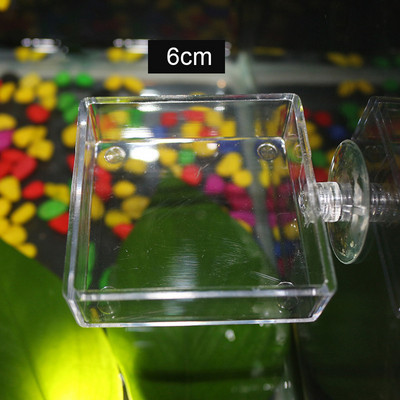 Δεξαμενή ψαριών Δίσκος τροφοδοσίας γαρίδας Διαφανής ακρυλικός σωλήνας τροφοδοσίας πιάτο αναρρόφησης αέρα μπολ γαρίδας Δίσκος τροφοδοσίας Αξεσουάρ ενυδρείου