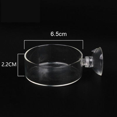 Δεξαμενή ψαριών Δίσκος τροφοδοσίας γαρίδας Διαφανής ακρυλικός σωλήνας τροφοδοσίας πιάτο αναρρόφησης αέρα μπολ γαρίδας Δίσκος τροφοδοσίας Αξεσουάρ ενυδρείου