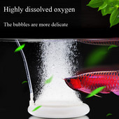 Αξεσουάρ για υδροπονικό ενυδρείο με υδροπονικό ατμοποιητή αντλία οξυγόνου για δεξαμενή ψαριών κορούνδιο αερισμού νανοφυσαλίδων αέρα