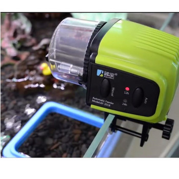 Νέα ψηφιακή LCD αυτόματη τροφοδοσία ψαριών ενυδρείου Fish Tank Timing Συσκευή τροφοδοσίας φαγητού Αυτόματος τροφοδότης για ψάρια γαρίδες χελώνα