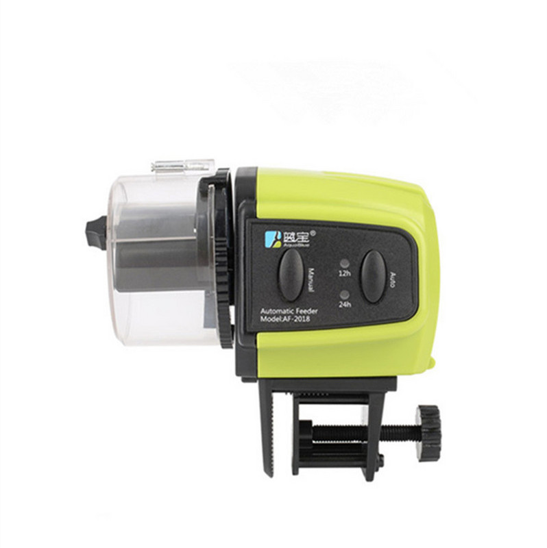 Naujas skaitmeninis LCD automatinis akvariumo žuvų tiektuvas žuvų rezervuaro laiko nustatymo maisto šėrimo įrenginys Automatinis tiektuvas, skirtas žuvų krevečių vėžliui