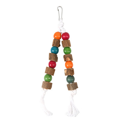 Bird Chewing Toy Funny Βαμβακερό Σχοινί Παπαγάλος Παιχνίδι Ανθεκτικό στο Δάγκωμα Πουλί Παιχνίδι Cockatiel Εκπαίδευση Παιχνίδι Διακοσμητικό κλουβί πουλιών