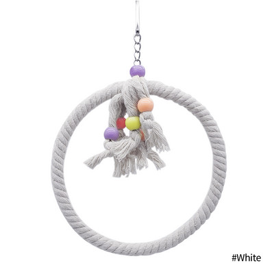 Bird Chewing Toy Funny Βαμβακερό Σχοινί Παπαγάλος Παιχνίδι Ανθεκτικό στο Δάγκωμα Πουλί Παιχνίδι Cockatiel Εκπαίδευση Παιχνίδι Διακοσμητικό κλουβί πουλιών