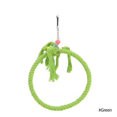 Bird Chewing Toy Funny Βαμβακερό Σχοινί Παπαγάλος Παιχνίδι Ανθεκτικό στο Δάγκωμα Πουλί Παιχνίδι Cockatiel Εκπαίδευση Παιχνίδι Διακοσμητικό κλουβί πουλιών