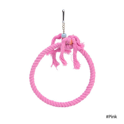 Bird Chewing Toy Funny Βαμβακερό Σχοινί Παπαγάλος Παιχνίδι Ανθεκτικό στο Δάγκωμα Πουλί Παιχνίδι Cockatiel Εκπαίδευση Παιχνίδι Διακοσμητικό κλουβί πουλιών