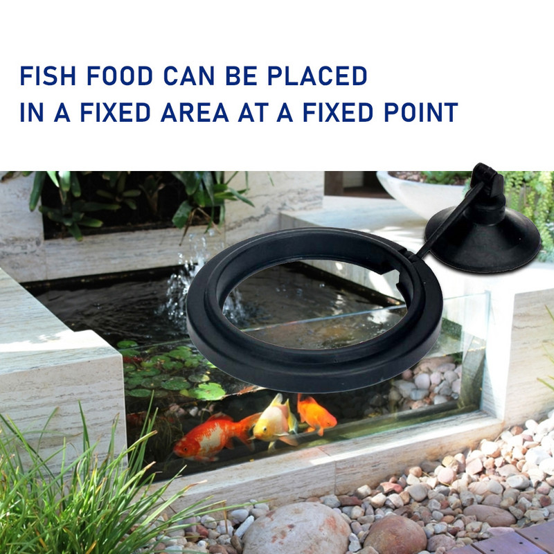 Feeding Ring Aquarium Fish Tank Station Floating Food Tary Feeder Square/Circle Fish Feeder Ring Ring Aquarium