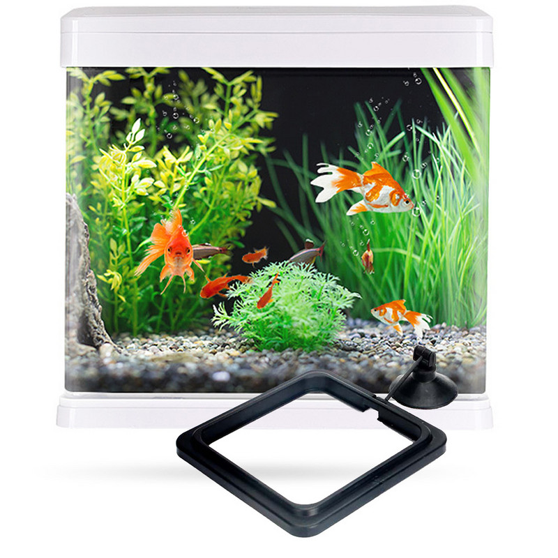 Feeding Ring Aquarium Fish Tank Station Floating Food Tary Feeder Square/Circle Fish Feeder Ring Ring Aquarium