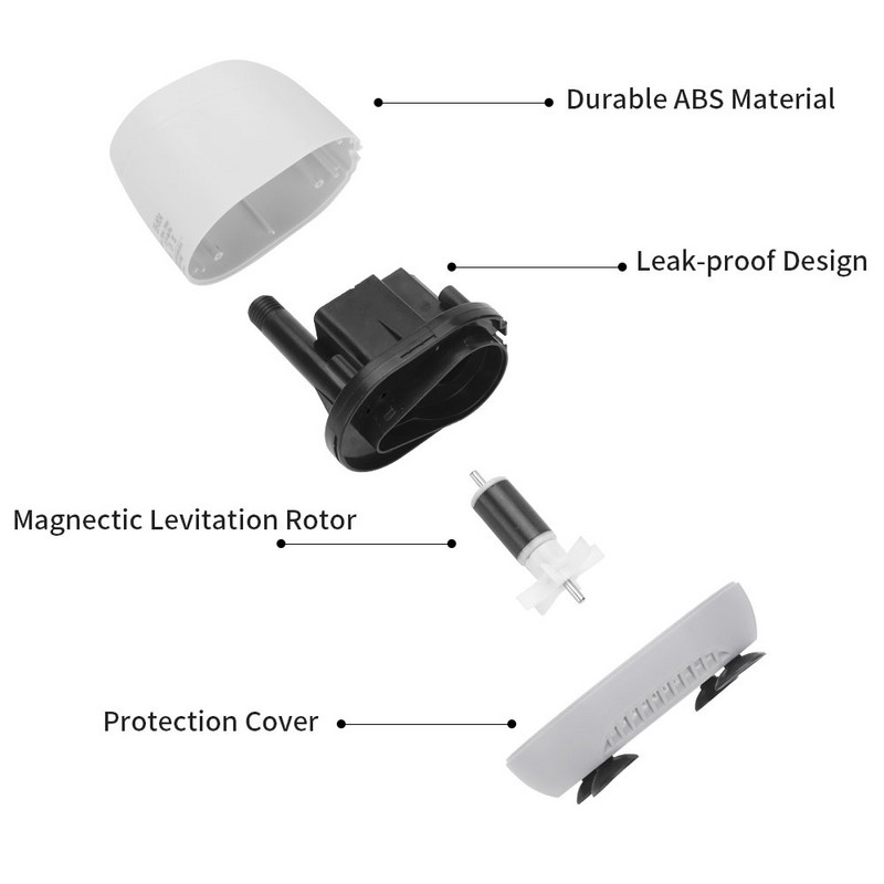Υποβρύχια αντλία ενυδρείου Αντλία χαμηλής στάθμης νερού για ενυδρείο Κάτω φίλτρο Σίγαση αναρρόφησης περιττώματα Αλλαγή αντλία νερού Κάτω αντλία αναρρόφησης