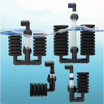 Φίλτρο ενυδρείου Fish Tank Air Pump Skimmer Biochemical Sponge Filter for Aquarium Filter Filter Αξεσουάρ Aquatic Aquarium