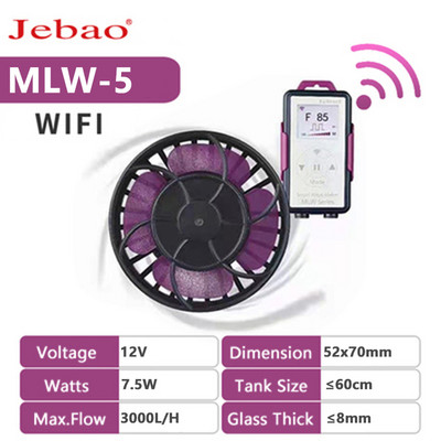 NOVA Jebao MLW serija pametne pumpe za valove s kontrolerom Wifi LCD zaslona Wave ball Fish Tank Aquarium marine