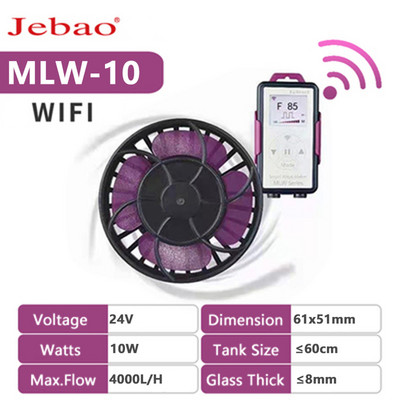 NOVA Jebao MLW serija pametne pumpe za valove s kontrolerom Wifi LCD zaslona Wave ball Fish Tank Aquarium marine