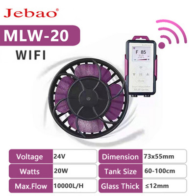 NOVA Jebao MLW serija pametne pumpe za valove s kontrolerom Wifi LCD zaslona Wave ball Fish Tank Aquarium marine