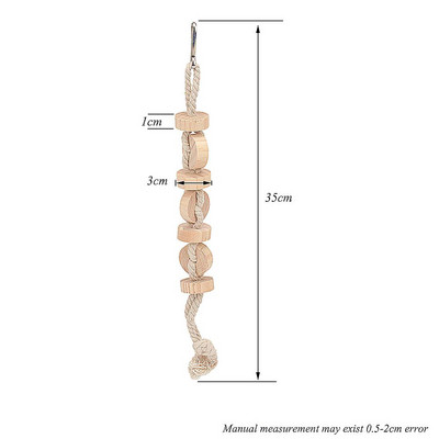 Traumdeutung Jucării pentru papagali pentru păsări Accesorii Rechizite Cockatiel Biban Jucărie pentru animale de companie Budgie Parakeet Decoration colivie jouet perruche