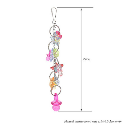 Traumdeutung Jucării pentru papagali pentru păsări Accesorii Rechizite Cockatiel Biban Jucărie pentru animale de companie Budgie Parakeet Decoration colivie jouet perruche