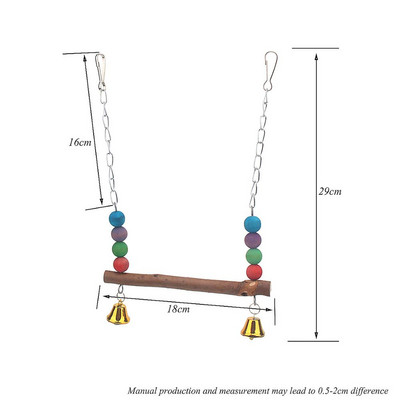 Traumdeutung Jucării pentru papagali pentru păsări Accesorii Rechizite Cockatiel Biban Jucărie pentru animale de companie Budgie Parakeet Decoration colivie jouet perruche