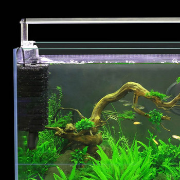 Потопяема филтърна помпа за аквариум Двойна биохимична гъба Въздушна помпа за аквариум Dropship