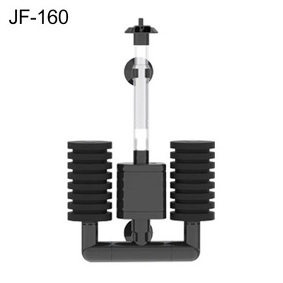 Ενυδρείο Υποβρύχια Αντλία Φίλτρου Διπλή Βιοχημική Σφουγγάρι Δεξαμενής Ψαριών Αντλία αέρα Dropship