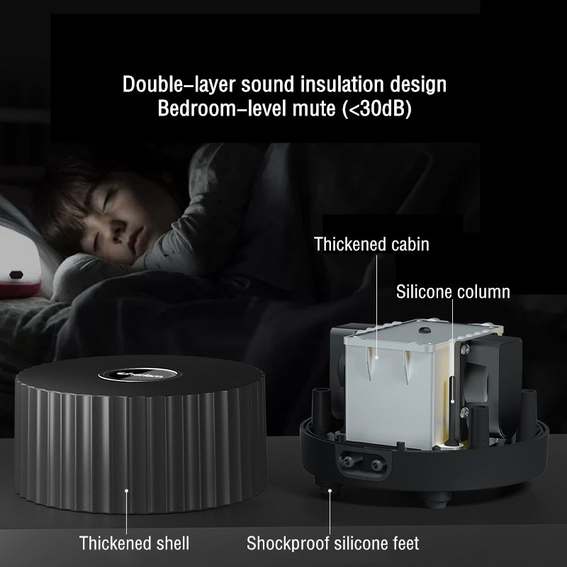 Pompă de aer pentru acvariu cu dublă ieșire Pompă de oxigen ultra-silențioasă pentru rezervor de pește cu controler Compresor de aer Aerator Accesorii pentru acvariu