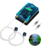 Αντλία αερισμού SOBO SB-248A/SB-348A Δεξαμενή ψαριών Διαφανής αθόρυβη αντλία οξυγόνου Αντλία οξυγόνωσης