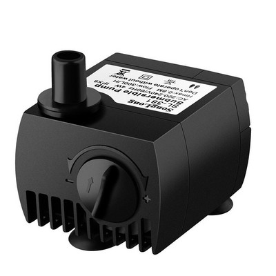 NICREW SL-381 Pompă de apă în miniatură pentru acvariu Silențioasă IP68 Fântână impermeabilă Decorație rezervor de pești Iaz Pompă submersibilă 4W 300L/H