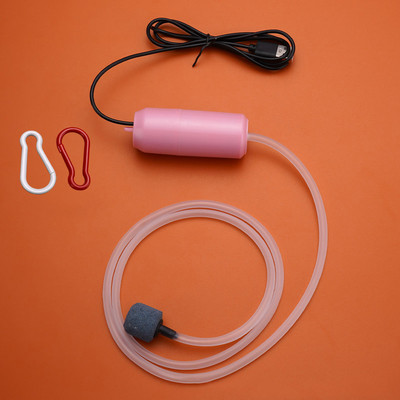 Akvaariumi hapnikuõhupump kalapaak Mini USB vaikne õhukompressor aeraator kaasaskantav akvaariumi hapnikuga pumba akvaariumi tarvikud 5v1W