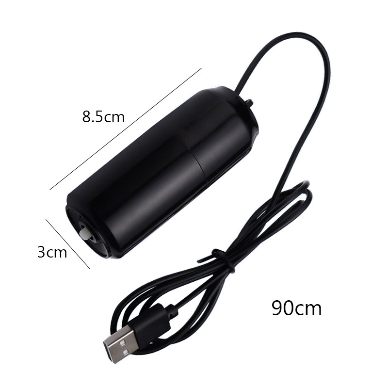 Akvaariumi hapnikuõhupump kalapaak Mini USB vaikne õhukompressor aeraator kaasaskantav akvaariumi hapnikuga pumba akvaariumi tarvikud 5v1W