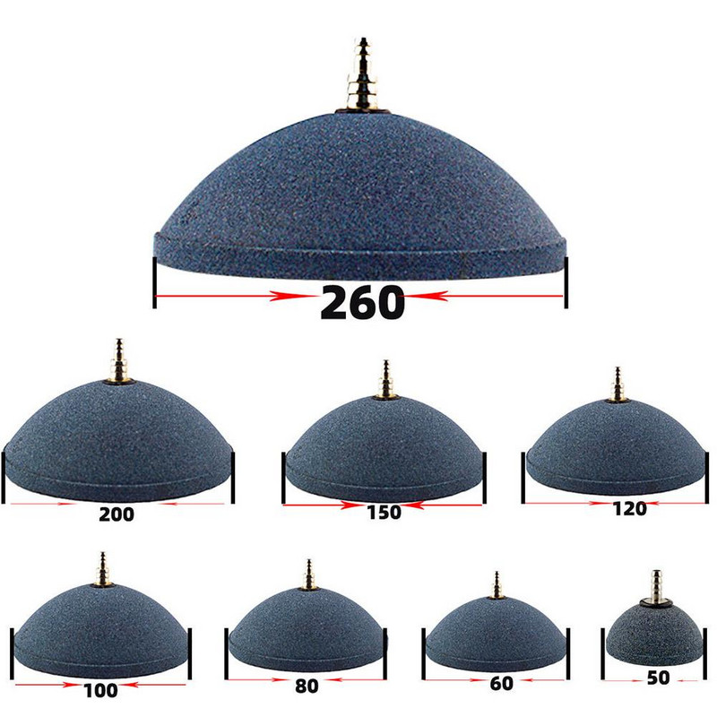 5/6/8/10/12/15 cm Αεριστήρας Bubble Stone για Αντλία Δεξαμενής Ψαριών Ενυδρείου Υδροπονική πλάκα οξυγόνου Mini Air Pump Air Stones Αξεσουάρ