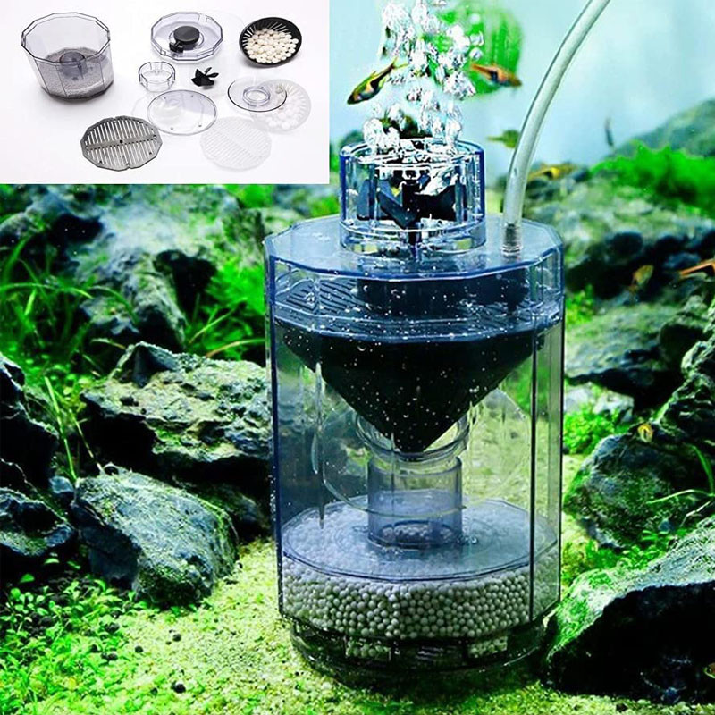 Αξεσουάρ ενυδρείου Σκαμπό ψαριών Συλλέκτης φίλτρου δεξαμενής ψαριών Αξεσουάρ Ηλεκτρική σκούπα με κακά ψάρια