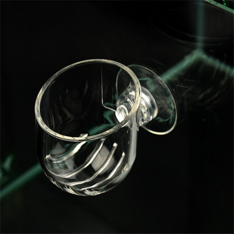 2 τμχ Ενυδρείο ακρυλικό φλιτζάνι τροφοδοσίας Aquatic Plant Pot Brine Grimp Live Red Worm Τροφοδότης ψαριών για ενυδρεία με αναρρόφηση