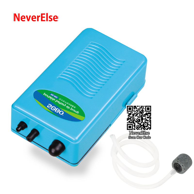 Φορητή αντλία αέρα ενυδρείου με μπαταρία που λειτουργεί με σωλήνα Air Stone Pipe Δεξαμενή ψαριών Αύξηση οξυγόνου Αξεσουάρ ψαρέματος εξωτερικού χώρου