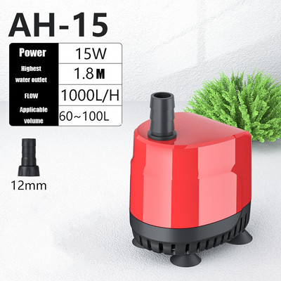 Pompă submersibilă Pompă de apă ultra silențioasă 6W 11W 15W 20W 35W 45W 60W 90W 120W pentru rezervor de pești iaz acvariu fântână hidroponică