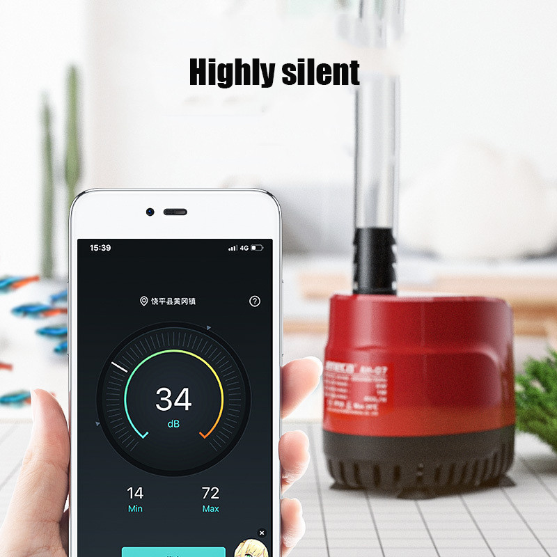 Pompă submersibilă Pompă de apă ultra silențioasă 6W 11W 15W 20W 35W 45W 60W 90W 120W pentru rezervor de pești iaz acvariu fântână hidroponică