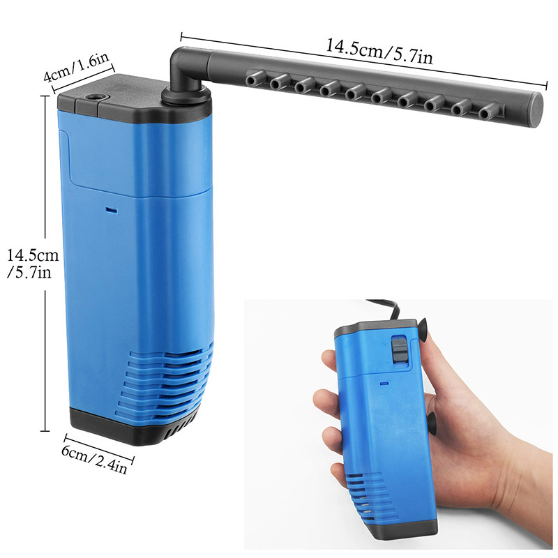 FEDOURi akvaariumi sisefilter Ülivaikne sukeldatav paagifiltripump käsnfilter Akvaariumi tarvikud Akvaariumi tööriist