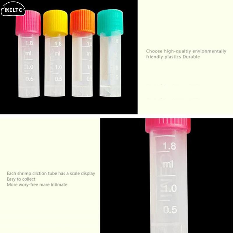 1/5/10Pcs Mini Shrimp Hatchery Feeder Tube Aquarium Shrimp Dropper W/Suction Cup Fish Incubation for Hatchery Breeding Feeding