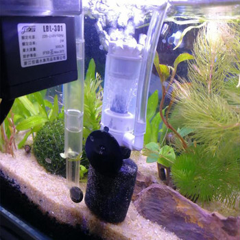 Аксесоари за пневматичен филтър за аквариум Мини вътрешен пречиствател Fish Tank Многослоен медиен филтър за увеличаване на кислородната въздушна помпа