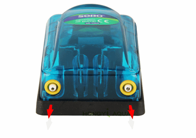 SOBO Δεξαμενή ψαριών Αντλία οξυγόνου Ιχθυοκαλλιέργεια Αντλία αερισμού Αντλία αέρα Ενυδρείο Αεροσυμπιεστής SB-248A/348A/648/748/848/948/988 220-240V