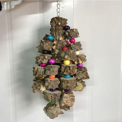 Linnumänguasjad Naturaalsest puidust suur papagoi mänguasi linnumänguasjad, mis sobivad kõige paremini Aafrika hallidele aaradele, kakaduudele, papagoilindudele ja muule