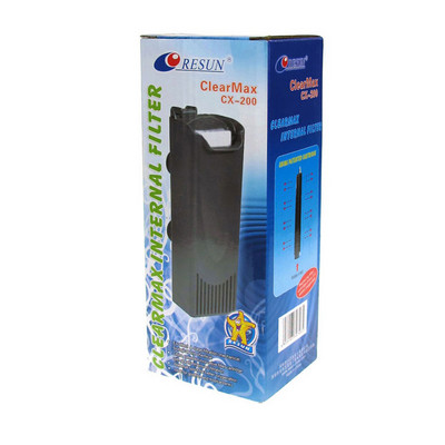 Resun CX-100 CX-200 stil fântână acvariu broască țestoasă șopârlă rezervor de pește filtru intern cu apă scăzută
